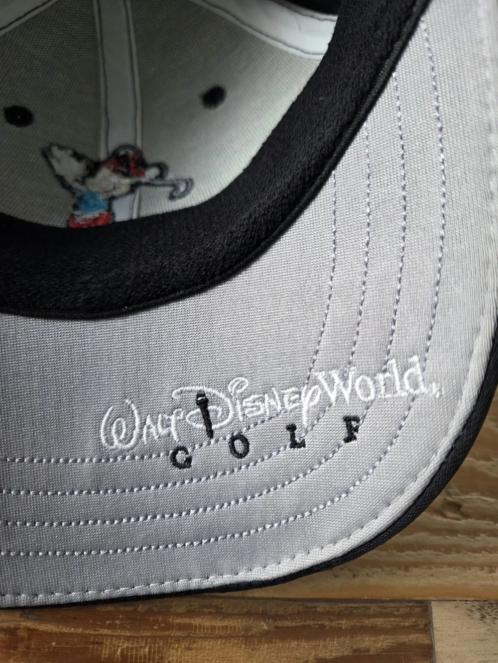 Disney Parks Black Golfing Mickey Mouse Cap